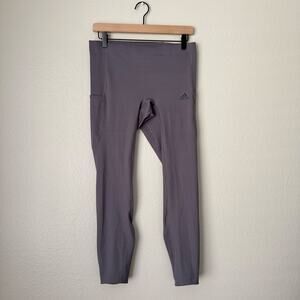 Adidas Women's Aeroready Fast Impact Running Tights 7/8 Fitness Size Medium